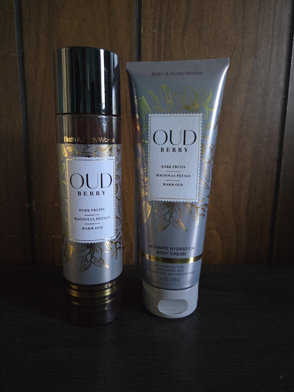 Bath & Body Works Oud Berry Body Cream & Mist